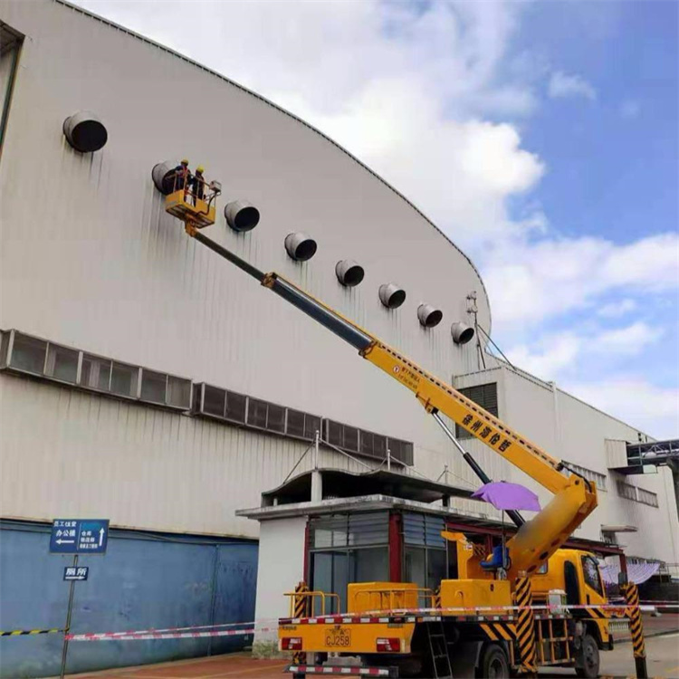 唐县高空作业车出租服务：专业广告牌安装解决方案